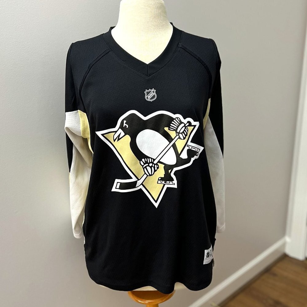 Reebok NHL Pittsburg Penguins Hockey Jersey Youth Size L/XL